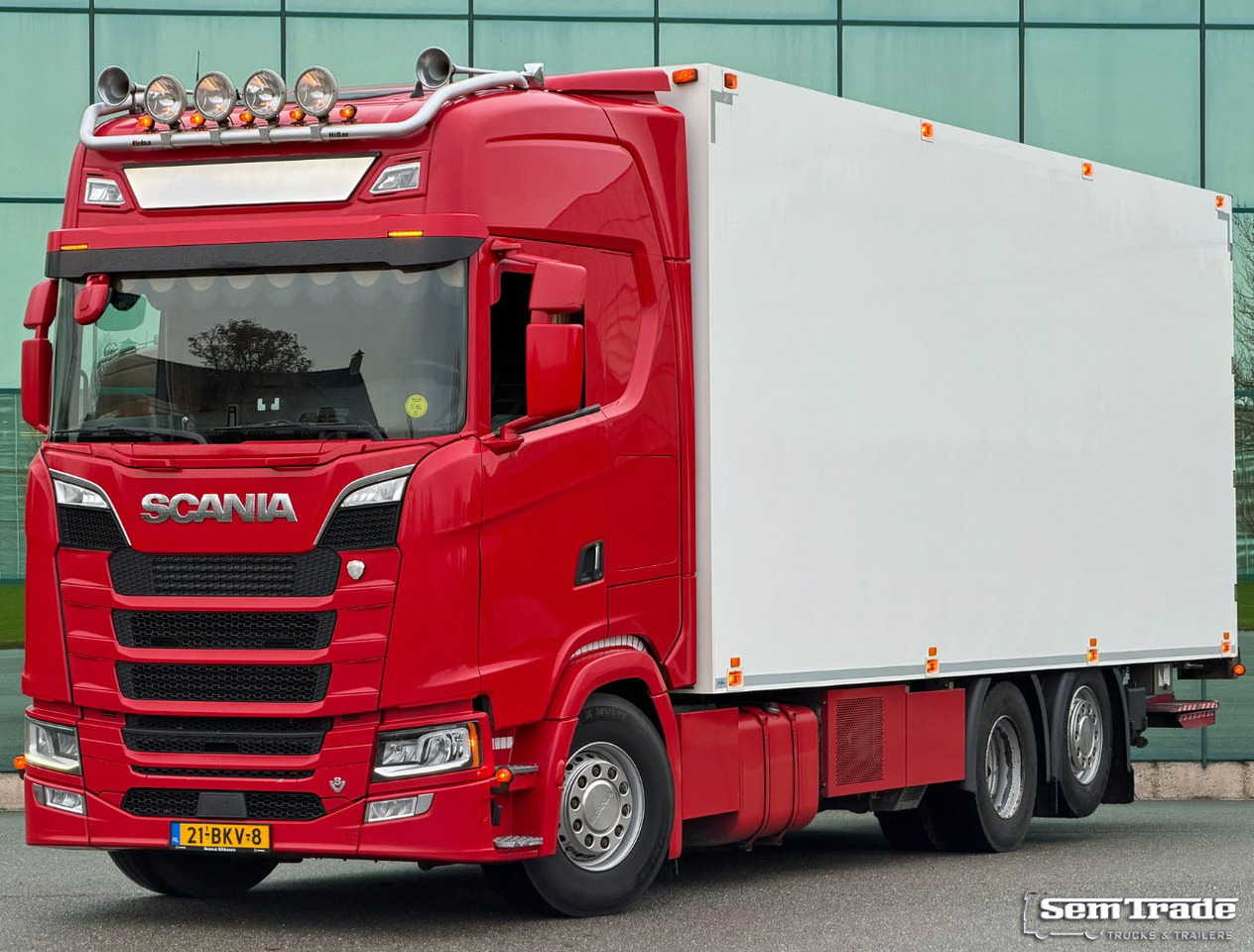 Scania S520 V8 NGS King Full AIR Retarder Luchtenberg BOX TRS Cooling Tail Lift Holland-Truck - Refrigerated truck: picture 1 Scania S520 V8 NGS King Full AIR Retarder Luchtenberg BOX TRS Cooling Tail Lift Holland-Truck - Refrigerated truck: picture 1