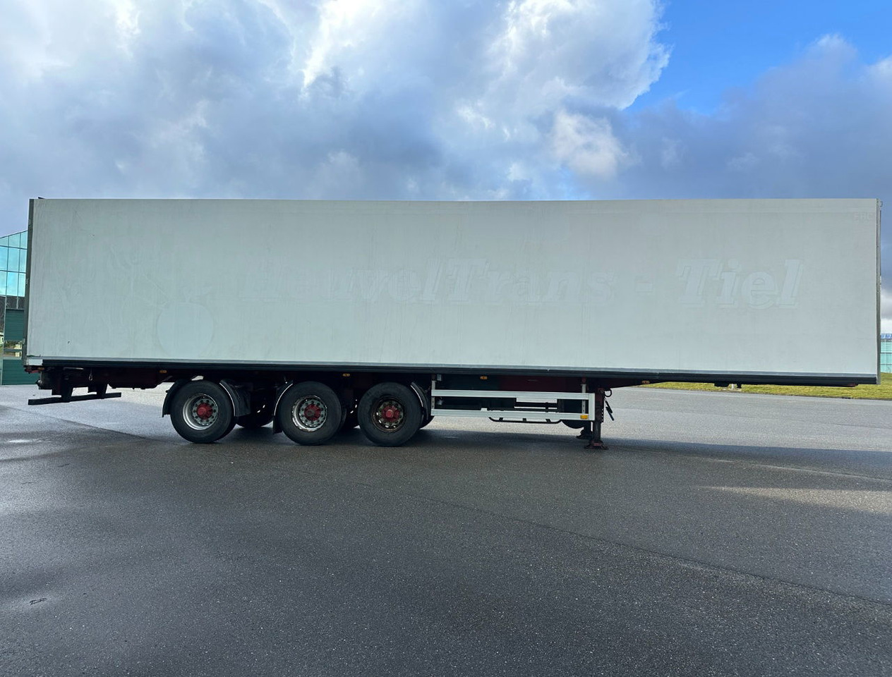 Van Eck 3 AS Koel Vries Carrier Vector 1800 Zeer Mooi Chassis Stuuras Tridec  - Refrigerated semi-trailer: picture 5 Van Eck 3 AS Koel Vries Carrier Vector 1800 Zeer Mooi Chassis Stuuras Tridec  - Refrigerated semi-trailer: picture 5