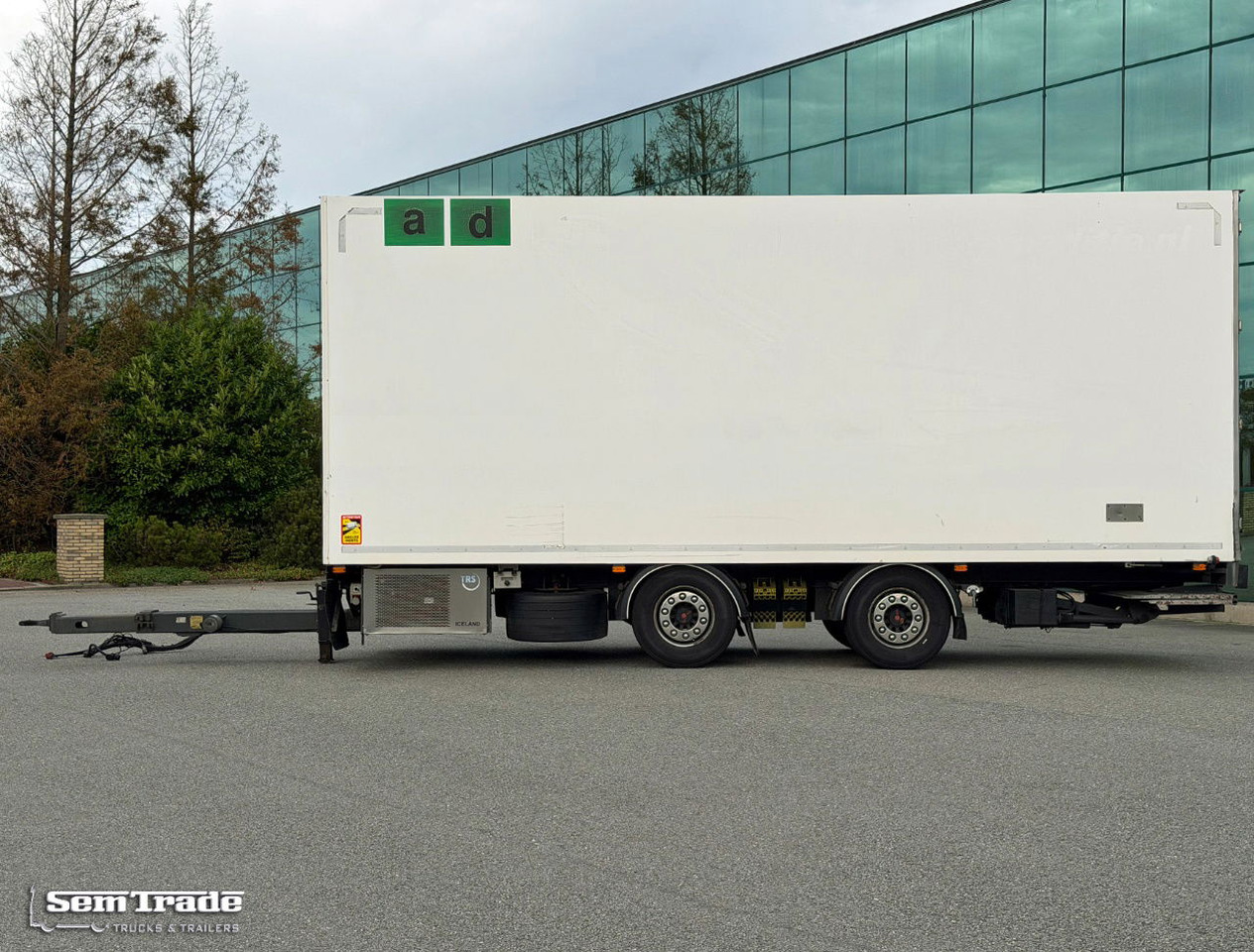 Van Weel VW 18000 VW EBO Isolated BOX TRS Cooling Tail Lift NL-Trailer - Isothermal trailer: picture 2 Van Weel VW 18000 VW EBO Isolated BOX TRS Cooling Tail Lift NL-Trailer - Isothermal trailer: picture 2