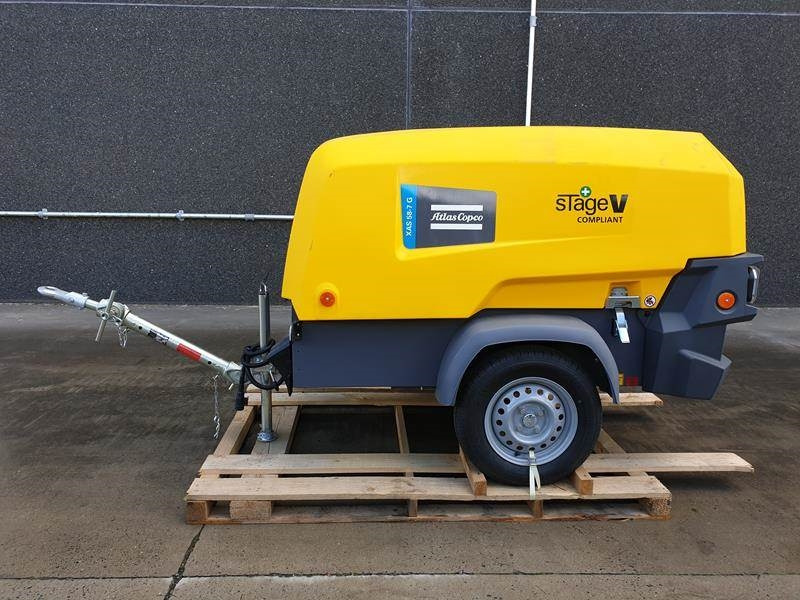Atlas-Copco XAS 58-7 G 6 WHEELS N.B. - Air compressor: picture 1 Atlas-Copco XAS 58-7 G 6 WHEELS N.B. - Air compressor: picture 1