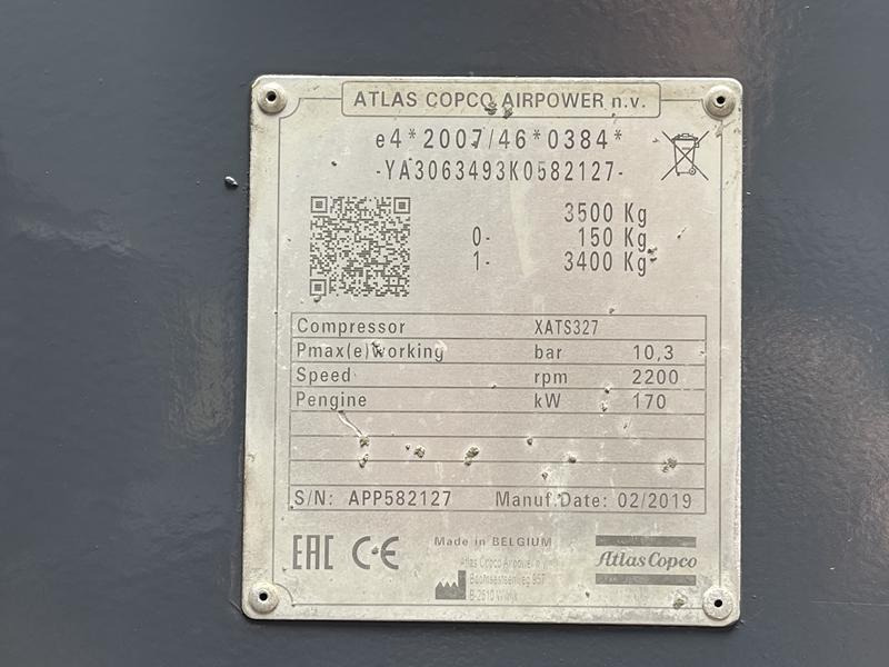 Atlas-Copco XATS 327 MD - Air compressor: picture 3 Atlas-Copco XATS 327 MD - Air compressor: picture 3