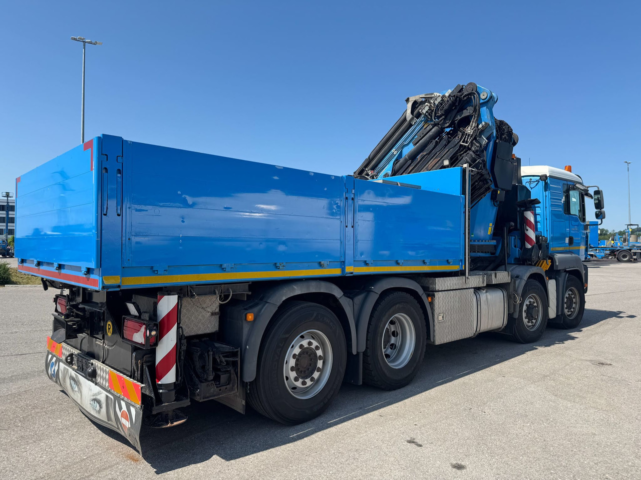 PALFINGER MAN TGA 35.480 8x4 mit Palfinger PK 150.002 - Truck mounted crane: picture 4 PALFINGER MAN TGA 35.480 8x4 mit Palfinger PK 150.002 - Truck mounted crane: picture 4