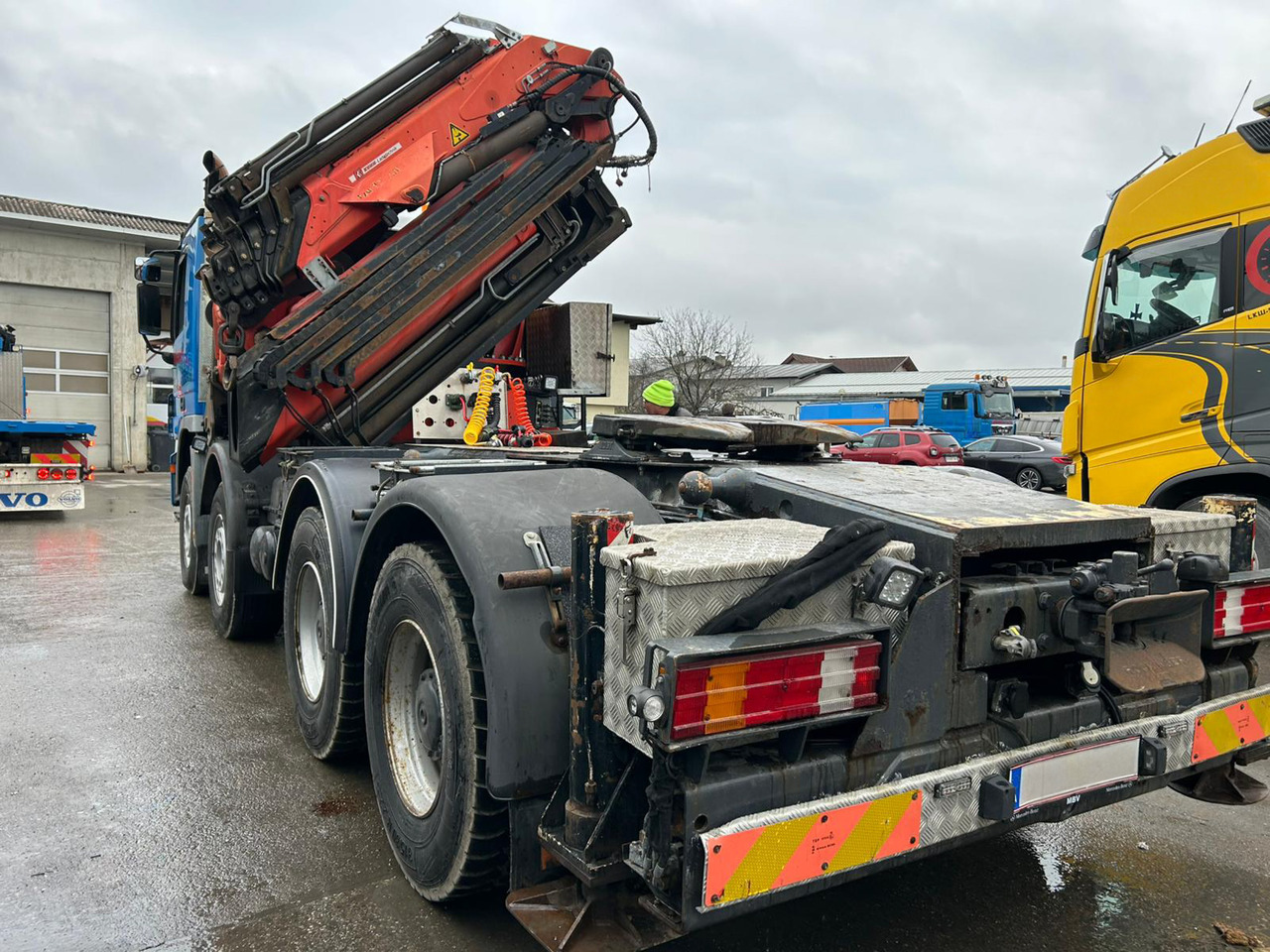 PALFINGER PK 74002 + Mercedes Actros 8x4 - Truck mounted crane: picture 4 PALFINGER PK 74002 + Mercedes Actros 8x4 - Truck mounted crane: picture 4