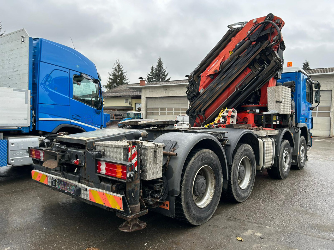PALFINGER PK 74002 + Mercedes Actros 8x4 - Truck mounted crane: picture 2 PALFINGER PK 74002 + Mercedes Actros 8x4 - Truck mounted crane: picture 2