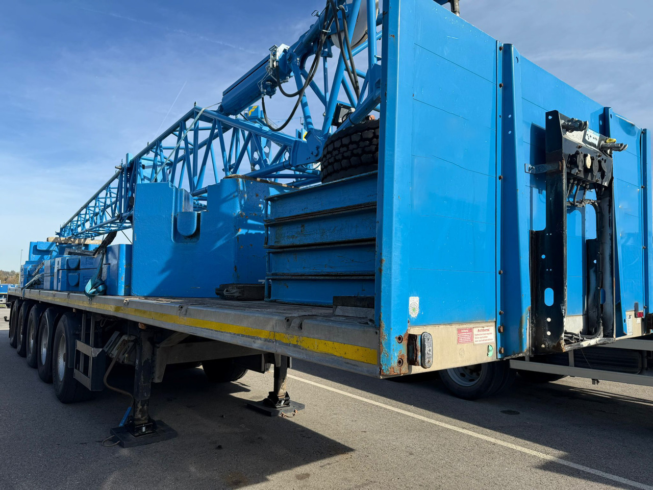 Schwarzmüller 5 Achser - Dropside/ Flatbed semi-trailer: picture 2 Schwarzmüller 5 Achser - Dropside/ Flatbed semi-trailer: picture 2