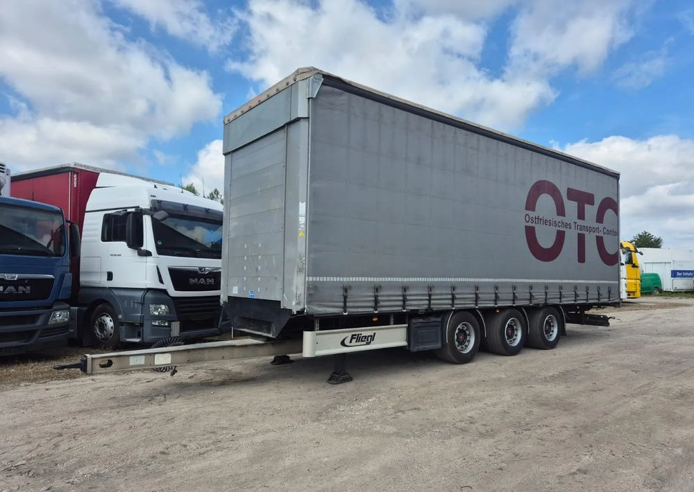 Fliegl Tandem 3 osie - Curtainsider trailer: picture 1 Fliegl Tandem 3 osie - Curtainsider trailer: picture 1