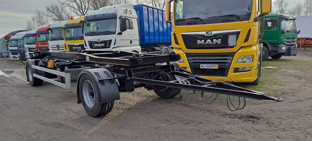 Huffermann Przyczepa na wózku HAR 1870 do hakowca - Roll-off/ Skip trailer: picture 2 Huffermann Przyczepa na wózku HAR 1870 do hakowca - Roll-off/ Skip trailer: picture 2