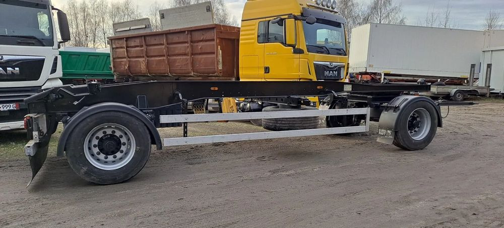 Huffermann Przyczepa na wózku HAR 1870 do hakowca - Roll-off/ Skip trailer: picture 1 Huffermann Przyczepa na wózku HAR 1870 do hakowca - Roll-off/ Skip trailer: picture 1