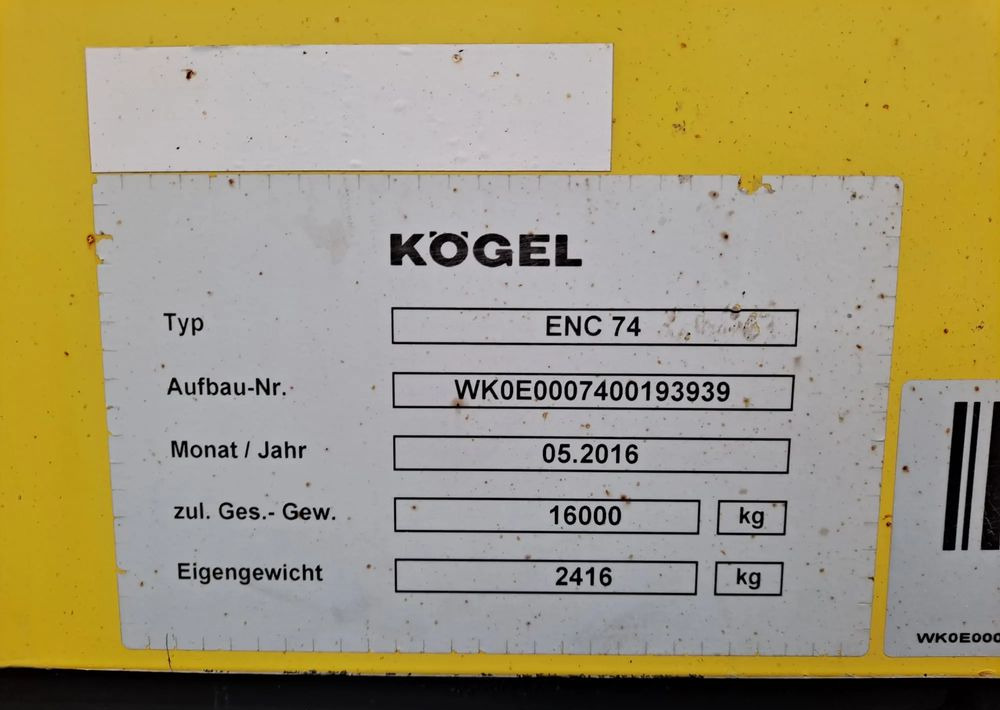 Curtainside swap body Inny Wymienna zabudowa BDF Firana Krone: picture 6