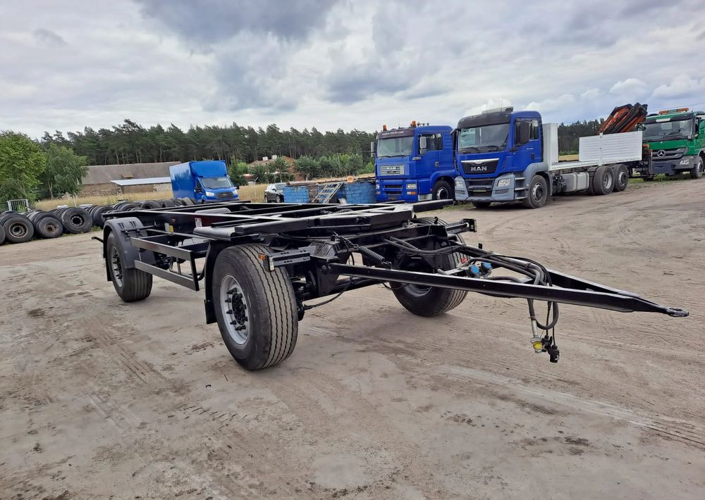 Krone Przyczepa Krone BDF do przewozu mleka - Chassis trailer: picture 1 Krone Przyczepa Krone BDF do przewozu mleka - Chassis trailer: picture 1