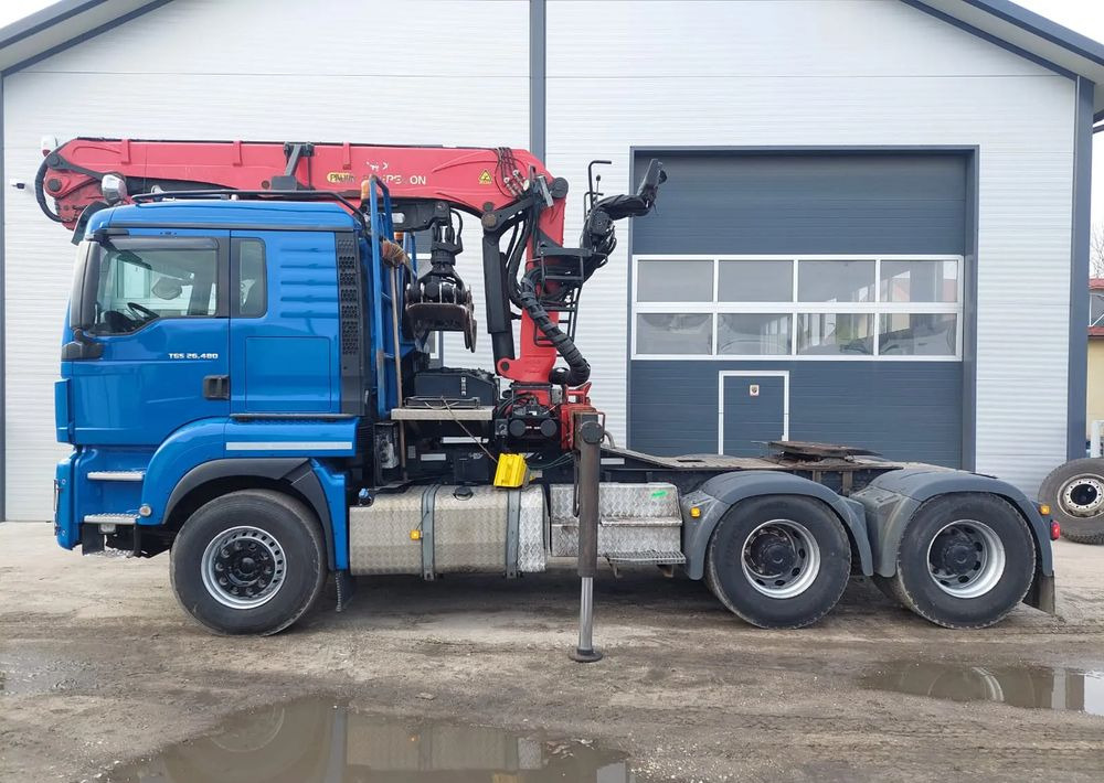 MAN TGS 26-480 6x4 do drewna PALFINGER Epsilon S 270L83 - Crane truck: picture 3 MAN TGS 26-480 6x4 do drewna PALFINGER Epsilon S 270L83 - Crane truck: picture 3