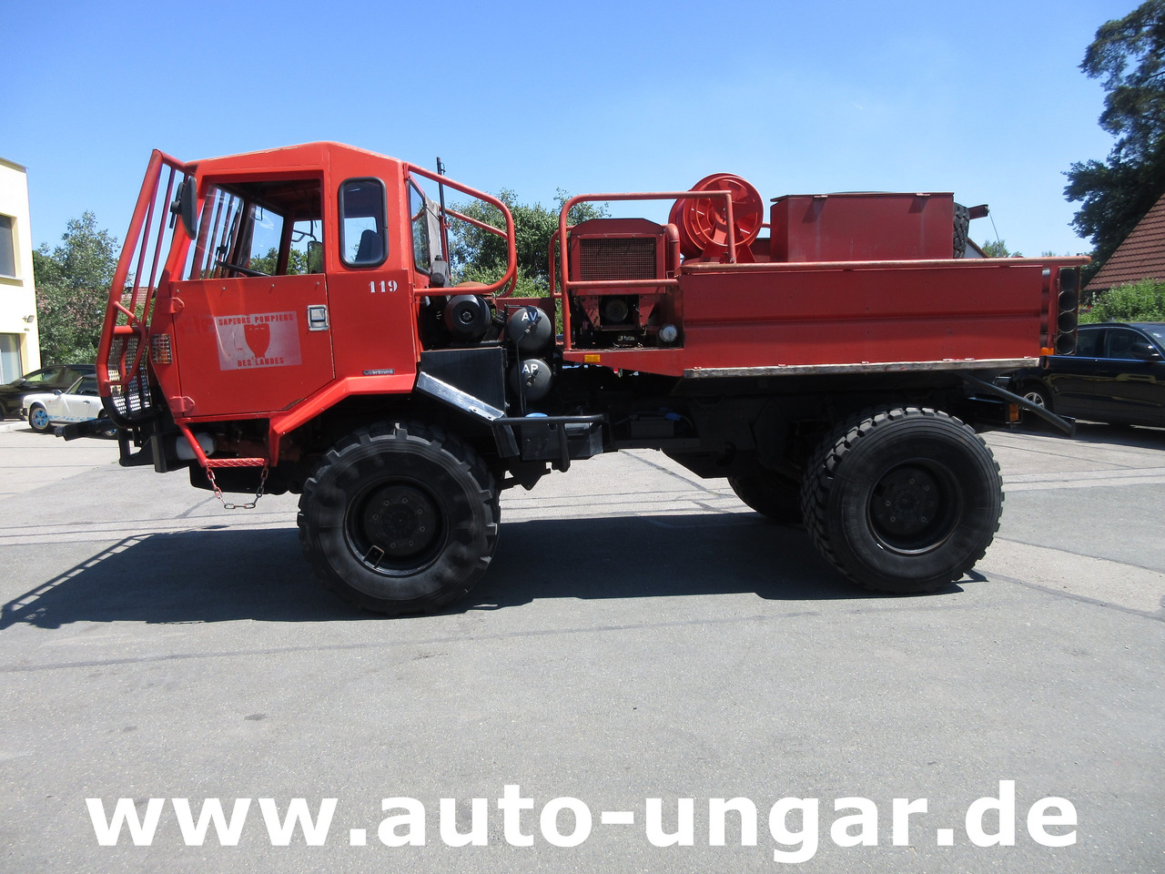 BRIMONT PM ETR Feuerwehr 4x4x4 AHK verwindbarer Rahmen Off-Road Winde Kriechgang - Fire engine: picture 4 BRIMONT PM ETR Feuerwehr 4x4x4 AHK verwindbarer Rahmen Off-Road Winde Kriechgang - Fire engine: picture 4