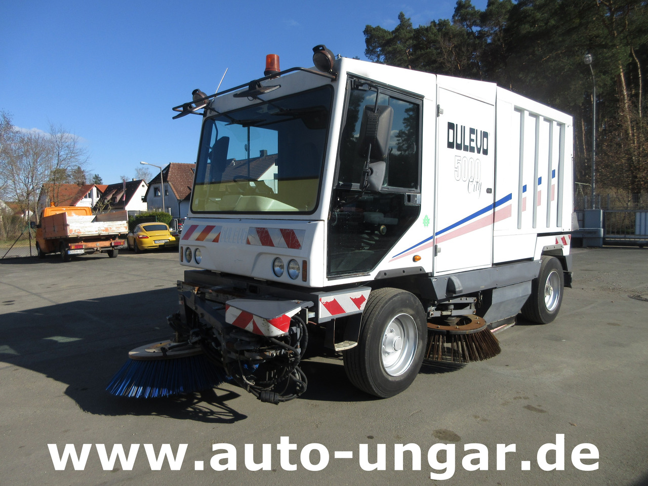 DULEVO 5000 City Hochentleerung Handsaugschlauch  Frontbesen 4x4x4 - Road sweeper: picture 1 DULEVO 5000 City Hochentleerung Handsaugschlauch  Frontbesen 4x4x4 - Road sweeper: picture 1