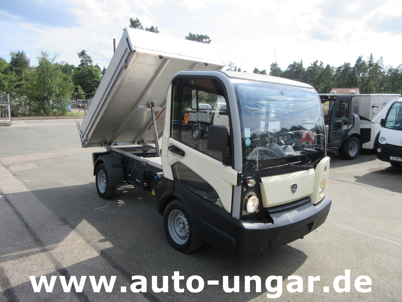 GOUPIL G5 E Kipper Unfall- und Getriebeschaden Elektrofahrzeug Bj 2014 - Electric utility vehicle: picture 2 GOUPIL G5 E Kipper Unfall- und Getriebeschaden Elektrofahrzeug Bj 2014 - Electric utility vehicle: picture 2