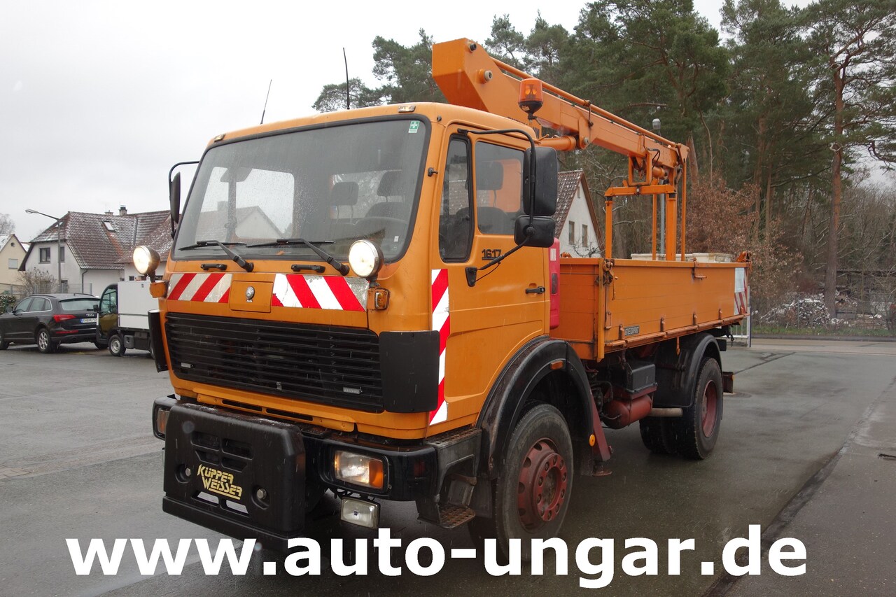 MERCEDES-BENZ Mercedes 1617 AK 4x4 Kipper Ruthmann K 115 Steiger Arbeitsbühne Kommunalfahrzeug - Tipper: picture 4 MERCEDES-BENZ Mercedes 1617 AK 4x4 Kipper Ruthmann K 115 Steiger Arbeitsbühne Kommunalfahrzeug - Tipper: picture 4