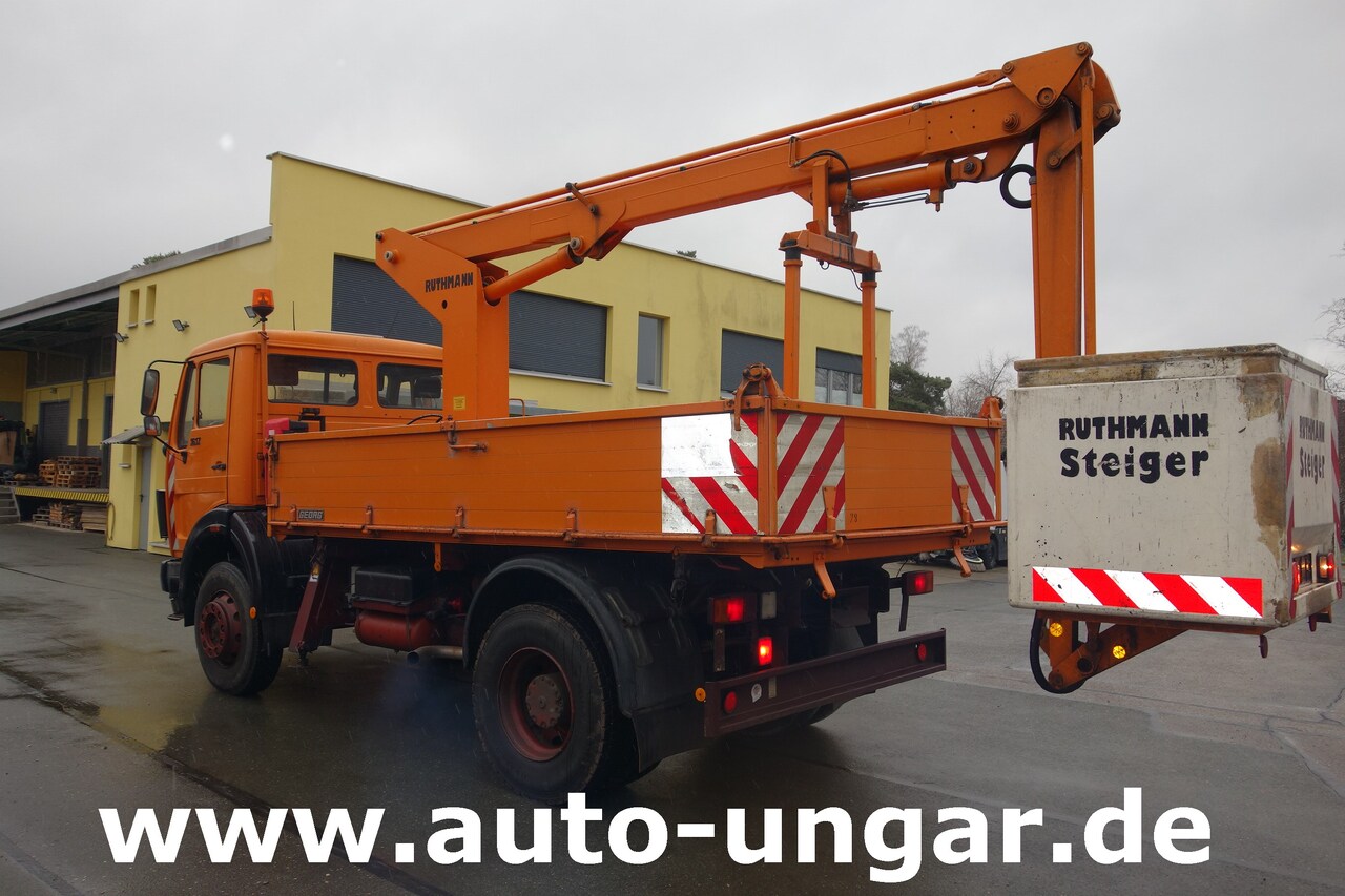 MERCEDES-BENZ Mercedes 1617 AK 4x4 Kipper Ruthmann K 115 Steiger Arbeitsbühne Kommunalfahrzeug - Tipper: picture 5 MERCEDES-BENZ Mercedes 1617 AK 4x4 Kipper Ruthmann K 115 Steiger Arbeitsbühne Kommunalfahrzeug - Tipper: picture 5