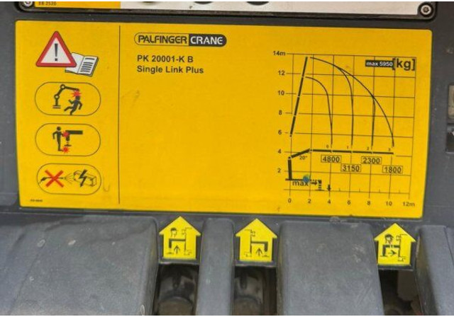Mercedes-Benz Antos 2535 +Palfinger PK 20001-K - Dropside/ Flatbed truck, Crane truck: picture 5 Mercedes-Benz Antos 2535 +Palfinger PK 20001-K - Dropside/ Flatbed truck, Crane truck: picture 5