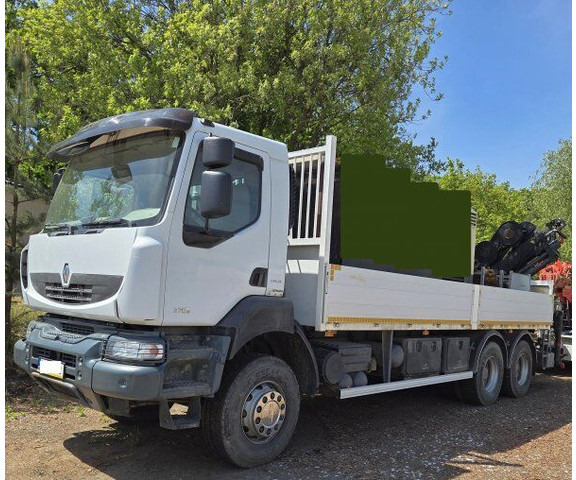 Renault Kerax 370 dxi - Dropside/ Flatbed truck, Crane truck: picture 1 Renault Kerax 370 dxi - Dropside/ Flatbed truck, Crane truck: picture 1