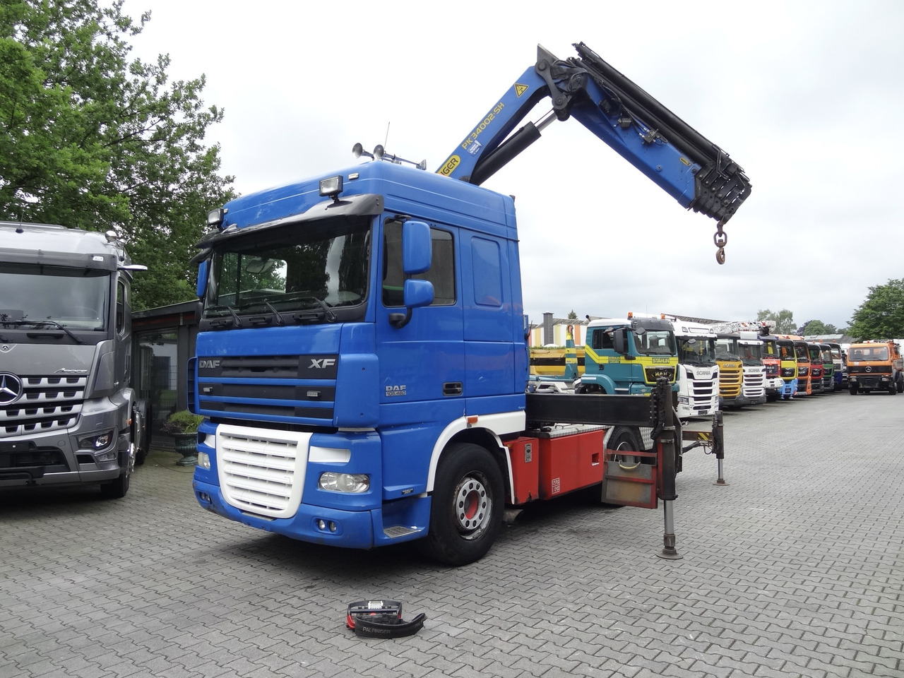 Daf XF105 460 6X2 Palfinger PK 34002 - Crane truck, Tractor unit: picture 1 Daf XF105 460 6X2 Palfinger PK 34002 - Crane truck, Tractor unit: picture 1