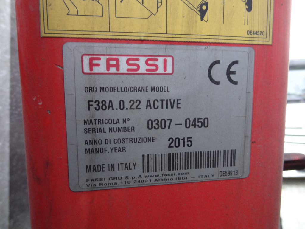 Iveco EuroCargo 120E25 Fassi F38 - Dropside/ Flatbed truck, Crane truck: picture 5 Iveco EuroCargo 120E25 Fassi F38 - Dropside/ Flatbed truck, Crane truck: picture 5