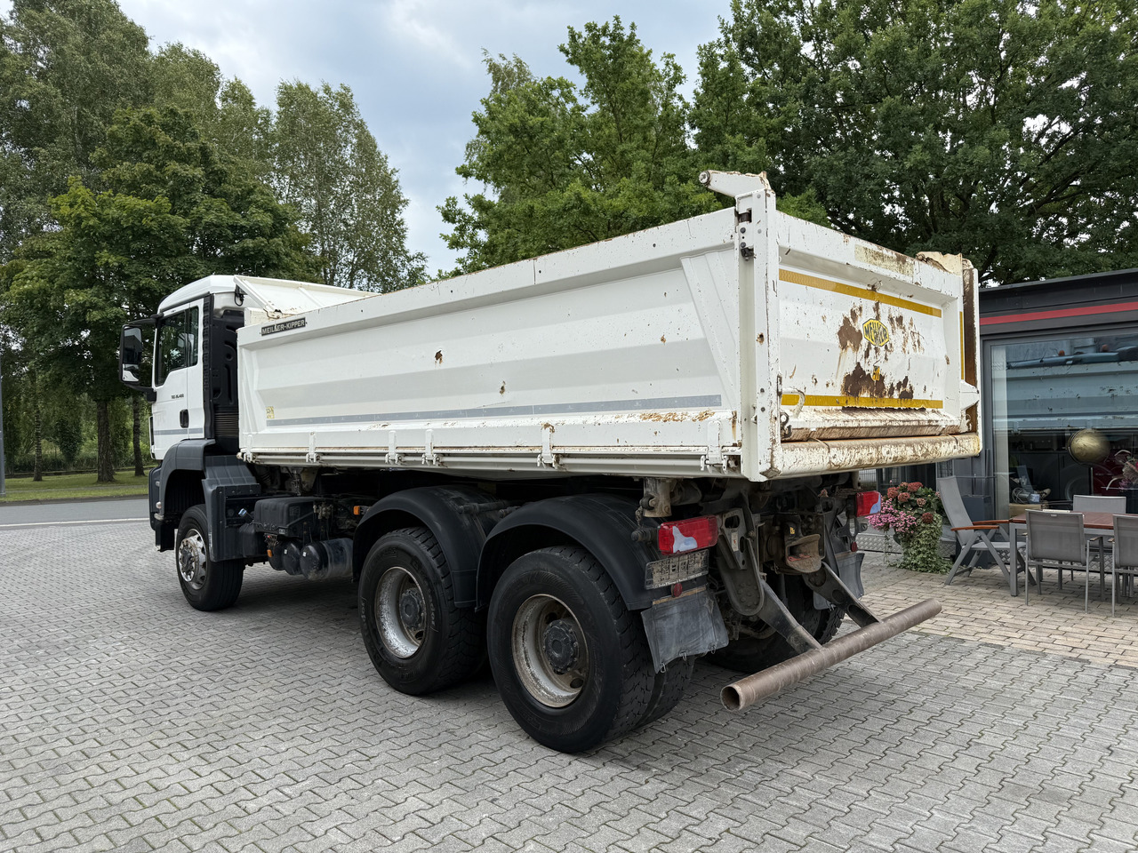 Tipper MAN TGS 26.400 6X6 BB Meiller: picture 13