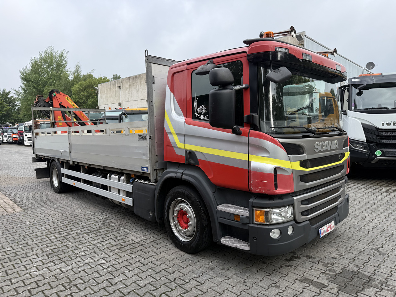 Crane truck Scania P410 4X2 Palfinger PK 13001: picture 11
