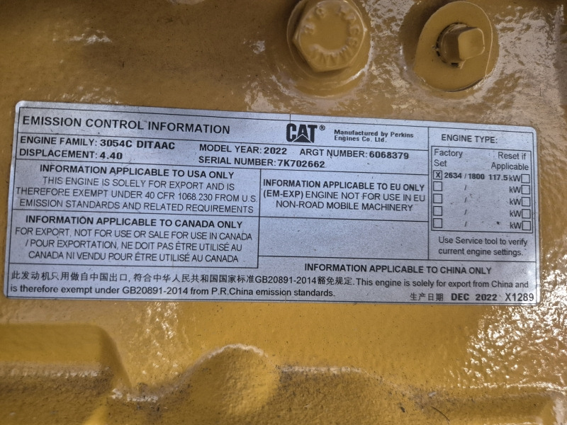 New Engine for Industrial equipment Caterpillar  3054C DITAAC Engine+Radiator: picture 11