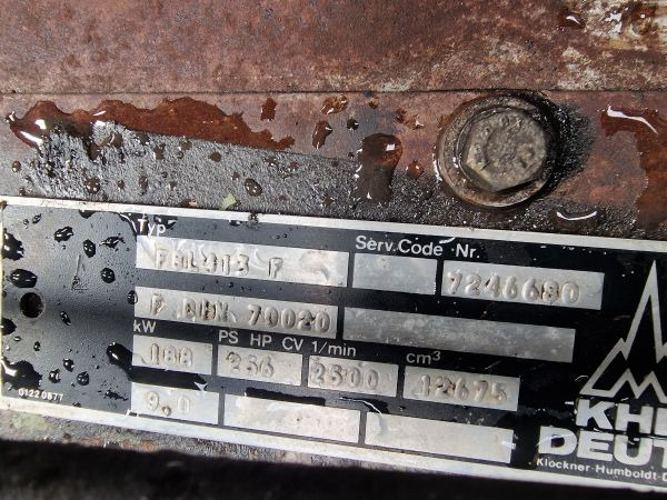 Deutz F8L413F Engine (Industrial) - Engine for Industrial equipment: picture 2 Deutz F8L413F Engine (Industrial) - Engine for Industrial equipment: picture 2