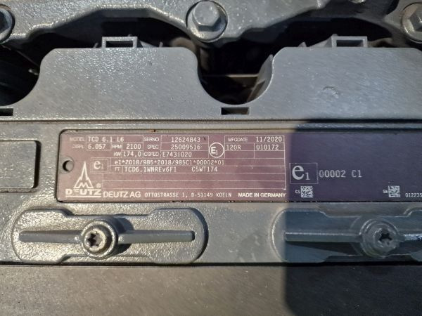 Deutz TCD6.1 L6 Reconditioned Engine (Industrial) - Engine for Industrial equipment: picture 2 Deutz TCD6.1 L6 Reconditioned Engine (Industrial) - Engine for Industrial equipment: picture 2