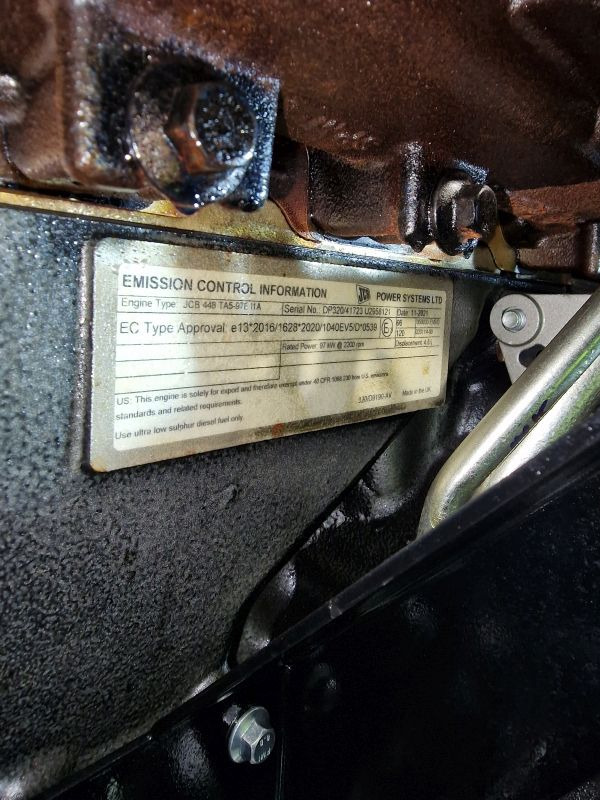 Engine for Construction machinery JCB 448 TA5-97E L1A Engine (Plant): picture 11 Engine for Construction machinery JCB 448 TA5-97E L1A Engine (Plant): picture 11