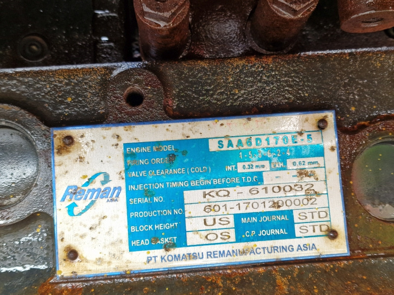 Komatsu SAA6D170E-5 Engine (Plant) - Engine for Construction machinery: picture 2 Komatsu SAA6D170E-5 Engine (Plant) - Engine for Construction machinery: picture 2