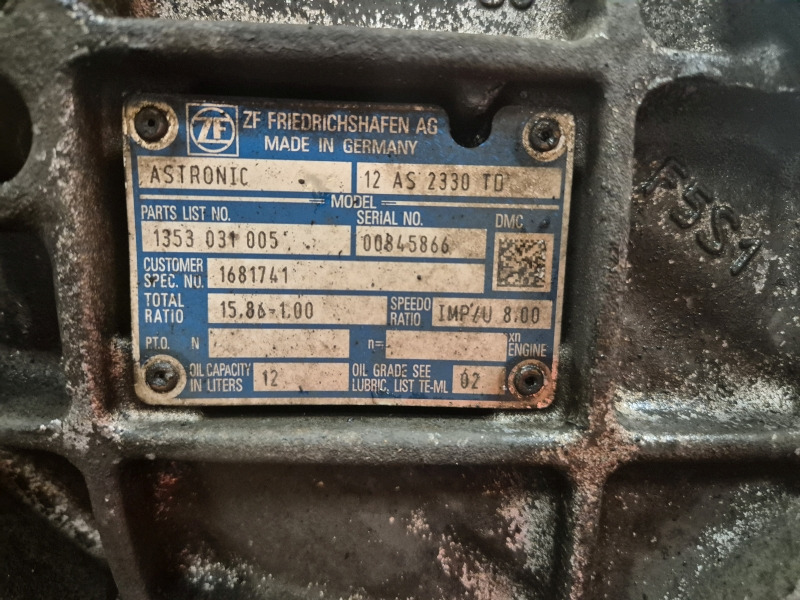 ZF Astronic 12AS2330TD Gearbox - Gearbox: picture 2 ZF Astronic 12AS2330TD Gearbox - Gearbox: picture 2
