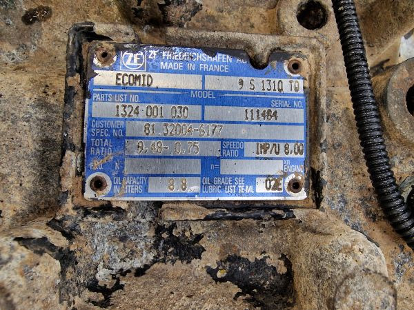 ZF Ecomid 9S1310 TO Gearbox - Gearbox: picture 2 ZF Ecomid 9S1310 TO Gearbox - Gearbox: picture 2