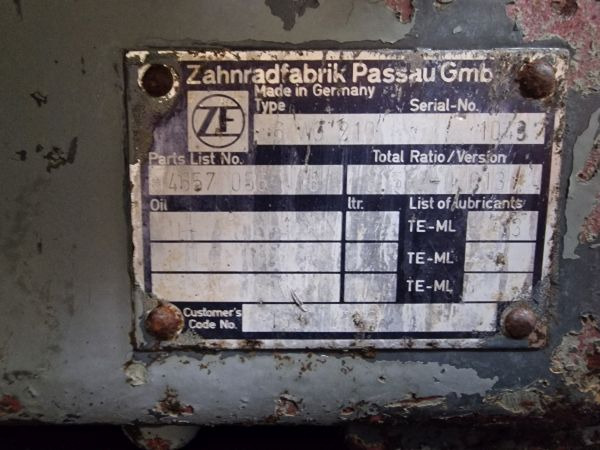 ZF Industrial/Hyundai 6WG-210 Transmission - Gearbox: picture 2 ZF Industrial/Hyundai 6WG-210 Transmission - Gearbox: picture 2