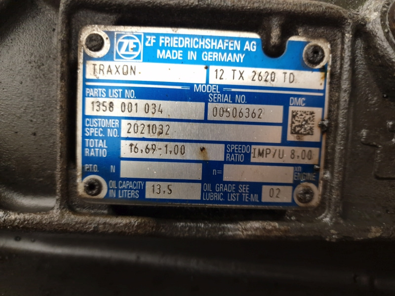 ZF Traxon 12TX2620TD DAF Spec Gearbox - Gearbox: picture 2 ZF Traxon 12TX2620TD DAF Spec Gearbox - Gearbox: picture 2