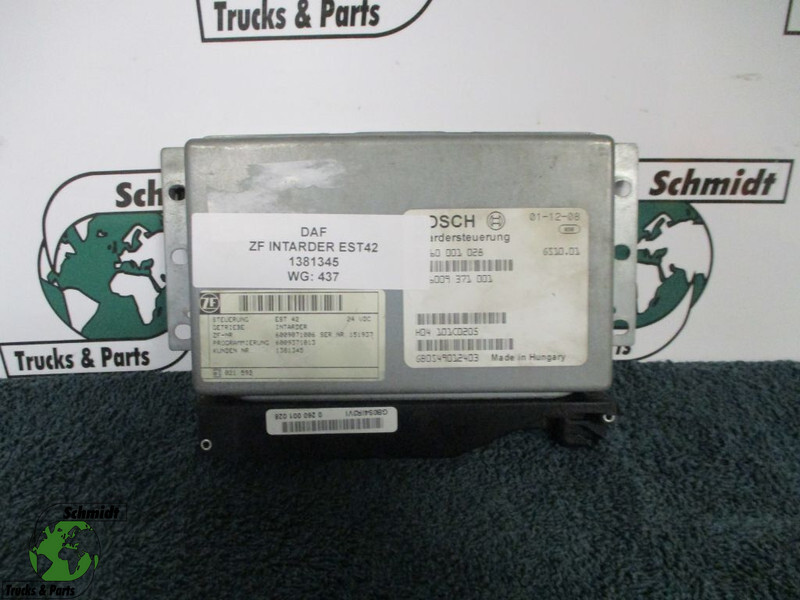DAF 1381345 ZF INTARDER EST42 - Electrical system: picture 1 DAF 1381345 ZF INTARDER EST42 - Electrical system: picture 1