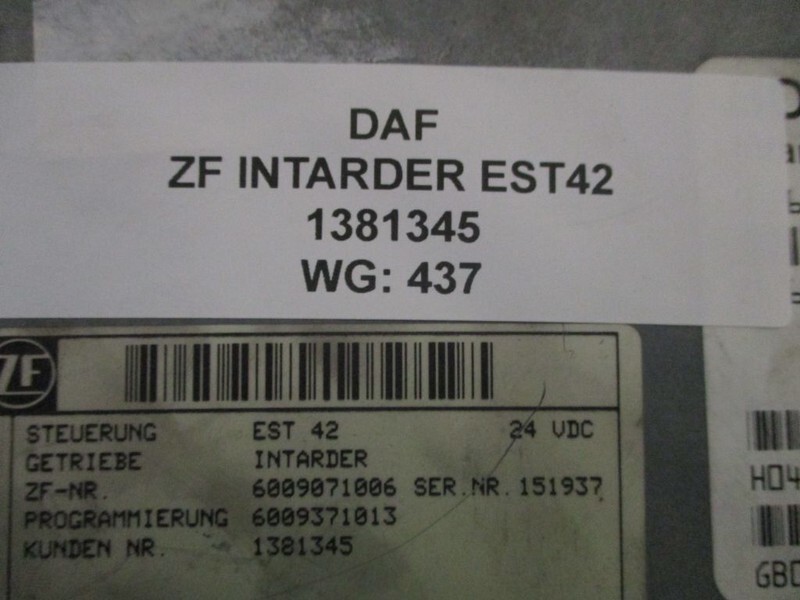 DAF 1381345 ZF INTARDER EST42 - Electrical system: picture 2 DAF 1381345 ZF INTARDER EST42 - Electrical system: picture 2