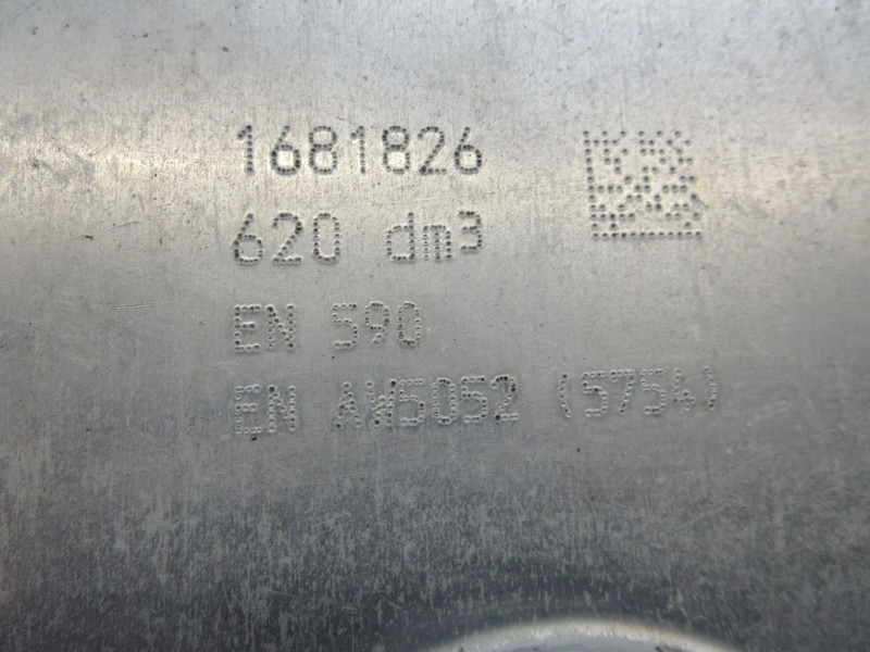 DAF 1681826 DIESEL TANK 620 LITER DAF CF XF EURO 6 - Fuel tank for Truck: picture 5 DAF 1681826 DIESEL TANK 620 LITER DAF CF XF EURO 6 - Fuel tank for Truck: picture 5