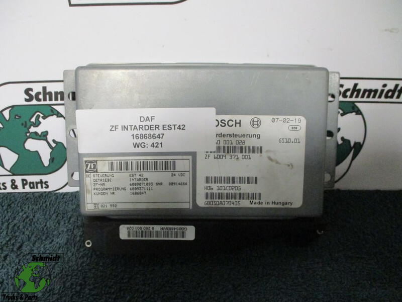 DAF 1686847 ZF INTARDER EST42 - Electrical system: picture 1 DAF 1686847 ZF INTARDER EST42 - Electrical system: picture 1