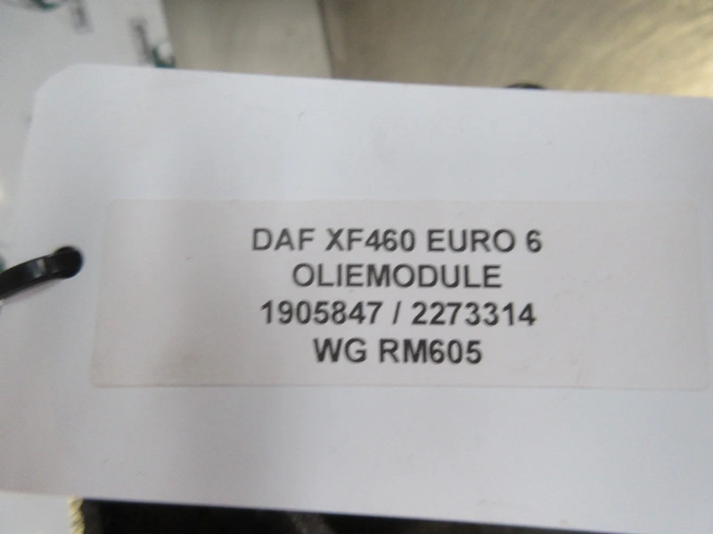 DAF XF460 1905847/2273314 OLIEMODULE EURO 6 - Oil cooler for Truck: picture 5 DAF XF460 1905847/2273314 OLIEMODULE EURO 6 - Oil cooler for Truck: picture 5