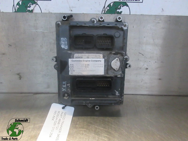 Iveco TRAKKER 340S34/ 4898112// BOSCH 0281 010 254 EBS MODULE - Electrical system for Truck: picture 1 Iveco TRAKKER 340S34/ 4898112// BOSCH 0281 010 254 EBS MODULE - Electrical system for Truck: picture 1