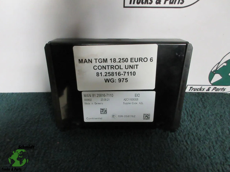 MAN 81.25816-7110 EIO MODULEN MAN TGM 18.250 EURO 6 MODEL 2024 - Electrical system for Truck: picture 1 MAN 81.25816-7110 EIO MODULEN MAN TGM 18.250 EURO 6 MODEL 2024 - Electrical system for Truck: picture 1