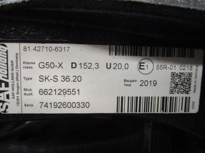 SAF G50-X D 152,3 U 20,0 81.42710-6317 G50-X D 152,3 U 20,0 81.42710-6317 SAF HOLLAND Schotels .NIEUWE 5 X OP VOORRAAD - Fifth wheel coupling for Truck: picture 3 SAF G50-X D 152,3 U 20,0 81.42710-6317 G50-X D 152,3 U 20,0 81.42710-6317 SAF HOLLAND Schotels .NIEUWE 5 X OP VOORRAAD - Fifth wheel coupling for Truck: picture 3