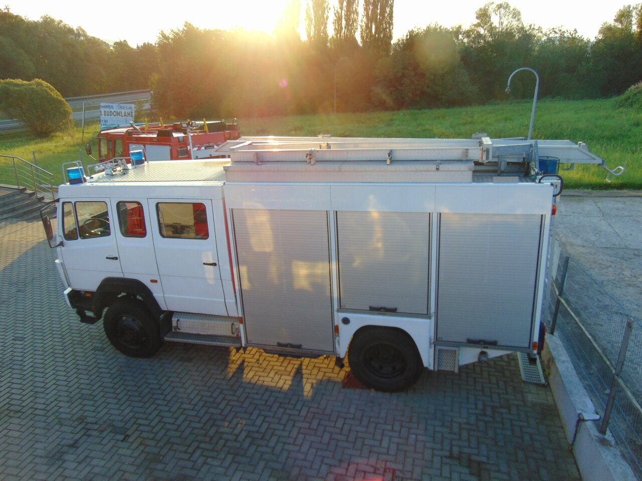 Fire engine MERCEDES-BENZ 1124AF 4x4 MAGIRUS: picture 16