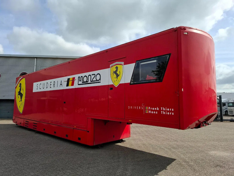 Bascontriz SR2 / RACETRAILER / PLATFORM 2000KG / 2CARS / OUTDOOR TENT / SEPARATE LIVING SPACE / 2008 - Autotransporter semi-trailer: picture 2 Bascontriz SR2 / RACETRAILER / PLATFORM 2000KG / 2CARS / OUTDOOR TENT / SEPARATE LIVING SPACE / 2008 - Autotransporter semi-trailer: picture 2