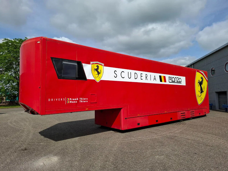 Bascontriz SR2 / RACETRAILER / PLATFORM 2000KG / 2CARS / OUTDOOR TENT / SEPARATE LIVING SPACE / 2008 - Autotransporter semi-trailer: picture 1 Bascontriz SR2 / RACETRAILER / PLATFORM 2000KG / 2CARS / OUTDOOR TENT / SEPARATE LIVING SPACE / 2008 - Autotransporter semi-trailer: picture 1