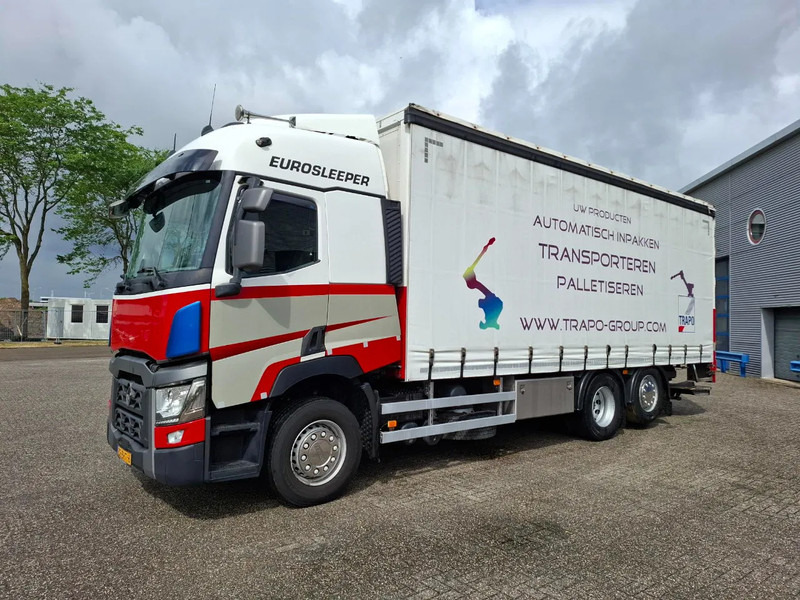 Renault T470 / CLEAN NL TRUCK / TUV:04-11-2025 / SLIDING ROOF / CURTAIN SAILS / SMART TACHO / ACC / LWDS / PLATFORM 2000KG / FRIDGE / AU - Box truck: picture 1 Renault T470 / CLEAN NL TRUCK / TUV:04-11-2025 / SLIDING ROOF / CURTAIN SAILS / SMART TACHO / ACC / LWDS / PLATFORM 2000KG / FRIDGE / AU - Box truck: picture 1
