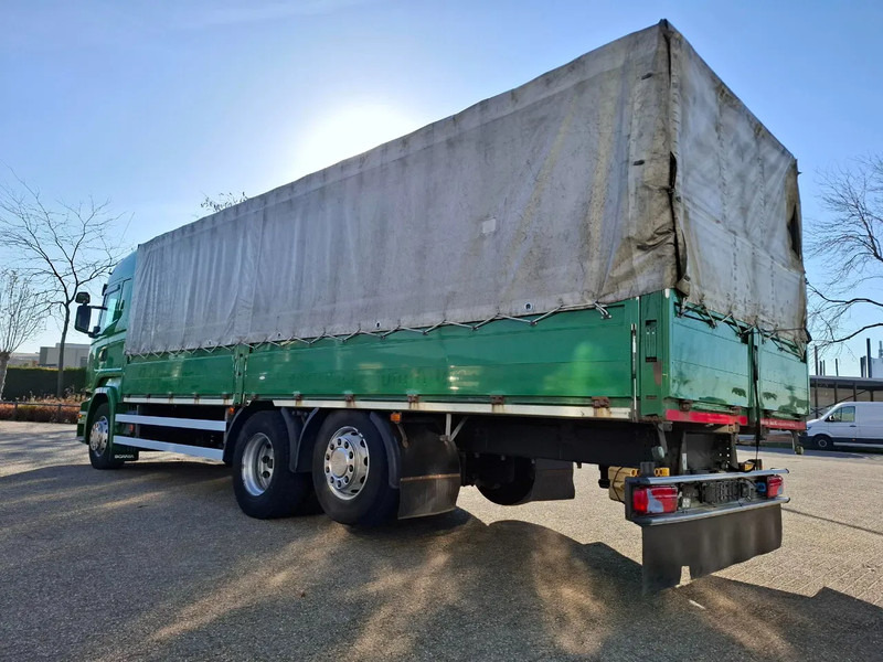 Scania R410 / GERMAN TRUCK / RETARDER / LIFT+LENKACHSE / SLIDING ROOF / SMART TACHO / PARK AIRCO / NAVI / LWDS / AUTOMATIC / EURO-6 / 2 - Curtain side truck: picture 3 Scania R410 / GERMAN TRUCK / RETARDER / LIFT+LENKACHSE / SLIDING ROOF / SMART TACHO / PARK AIRCO / NAVI / LWDS / AUTOMATIC / EURO-6 / 2 - Curtain side truck: picture 3