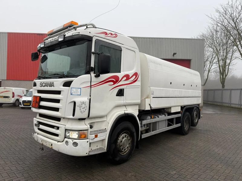 Scania R480 / ENGINE RUNING / RETARDER / 4 COMPARTIMENTS / 18000 LITER TOTAAL / LIFT+LENKACHSE / AUTOMATIC / EURO-5 / 2009 - Tanker truck: picture 1 Scania R480 / ENGINE RUNING / RETARDER / 4 COMPARTIMENTS / 18000 LITER TOTAAL / LIFT+LENKACHSE / AUTOMATIC / EURO-5 / 2009 - Tanker truck: picture 1