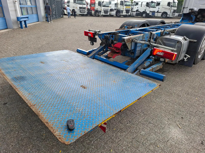 Cab chassis truck Scania R580 V8 / RETARDER / LIFT+LENKACHSE / FULL-AIR / PLATFORM 2000 KG / LEATHER / AIRCO / AUTOMATIC / EURO-6 / 2014: picture 10